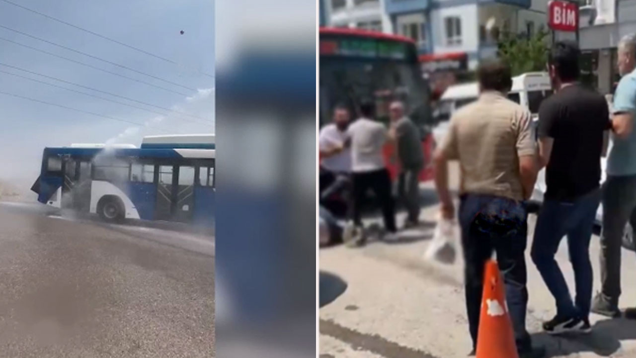 EGO otobüslerinde olaylar bitmiyor! Keçiören'de otobüse saldırı