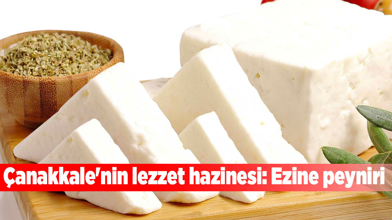 Çanakkale'nin lezzet hazinesi: Ezine peyniri neden bu kadar özel?