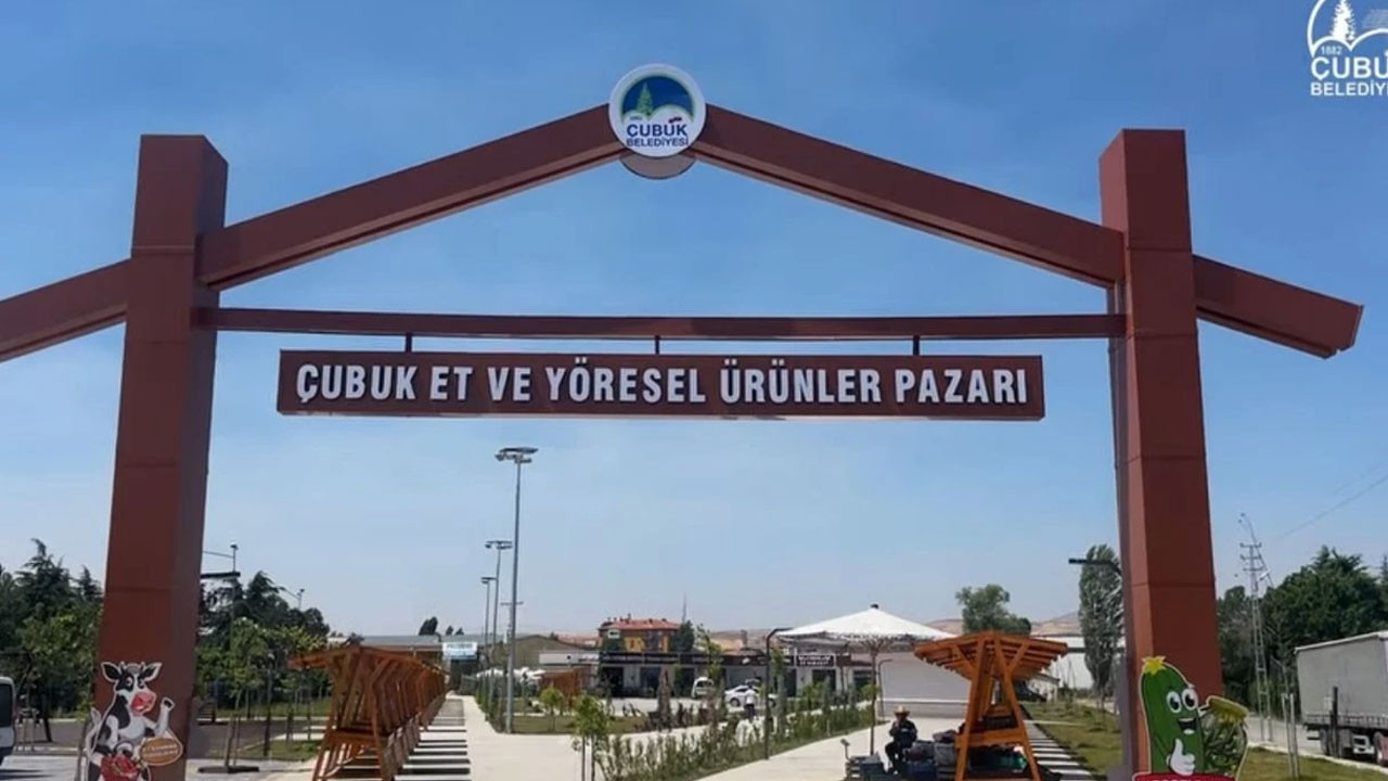 Çubuk’ta doğallığın ve lezzetin adresi olan et ve yöresel ürünler pazarı açılıyor