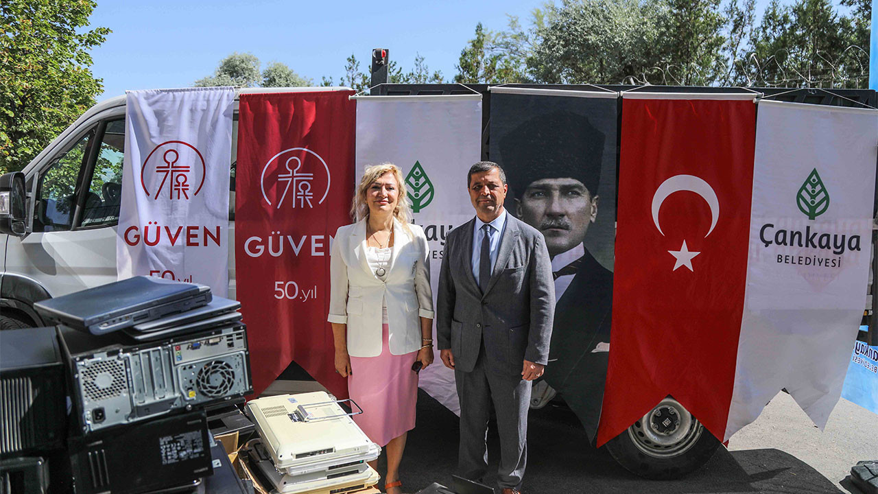 Çankaya’da elektronik atıklar için güçlü iş birliği