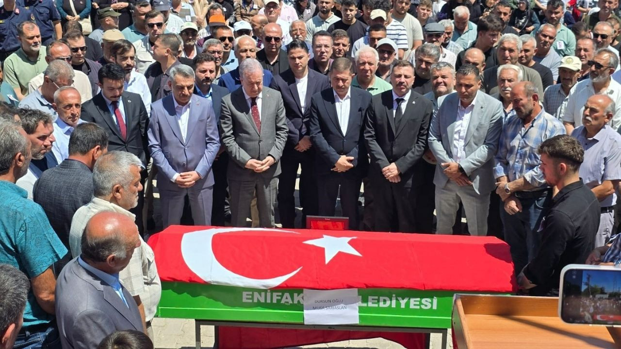 Yenifakılı Belediye Başkanı Musa Sarıaslan defnedildi