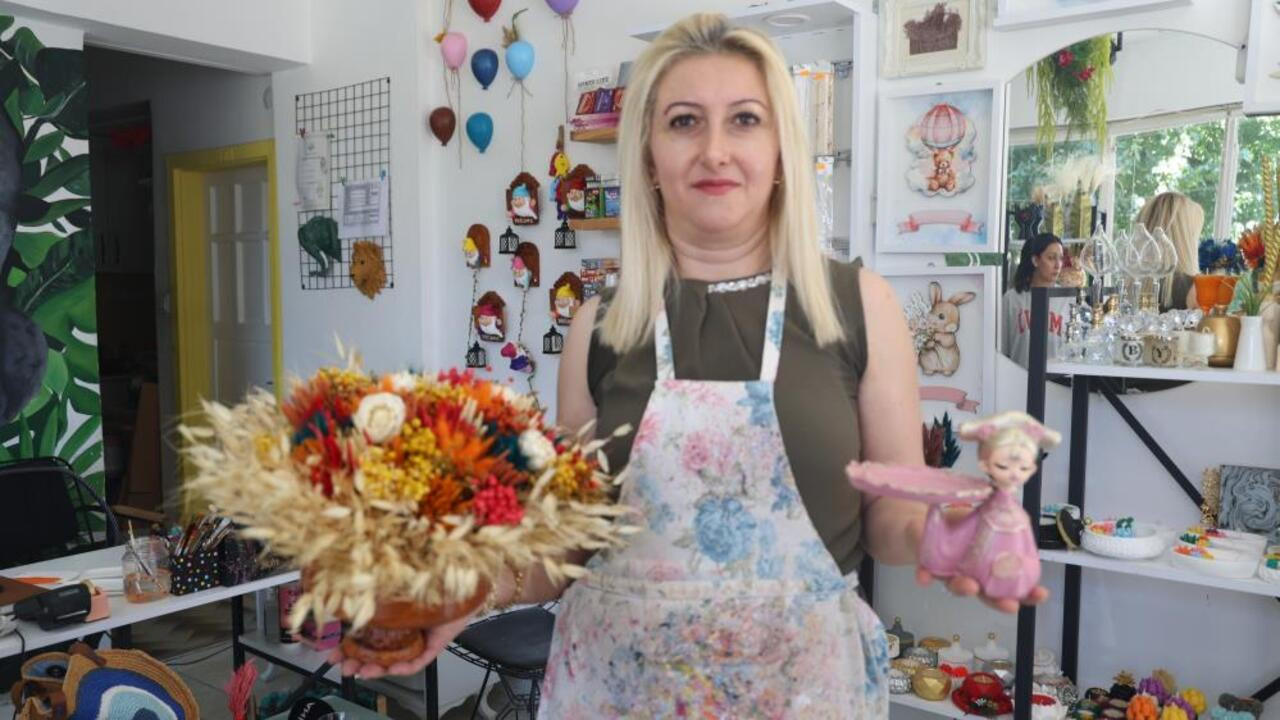 Kırşehirli girişimci hobisini mesleğe dönüştürdü