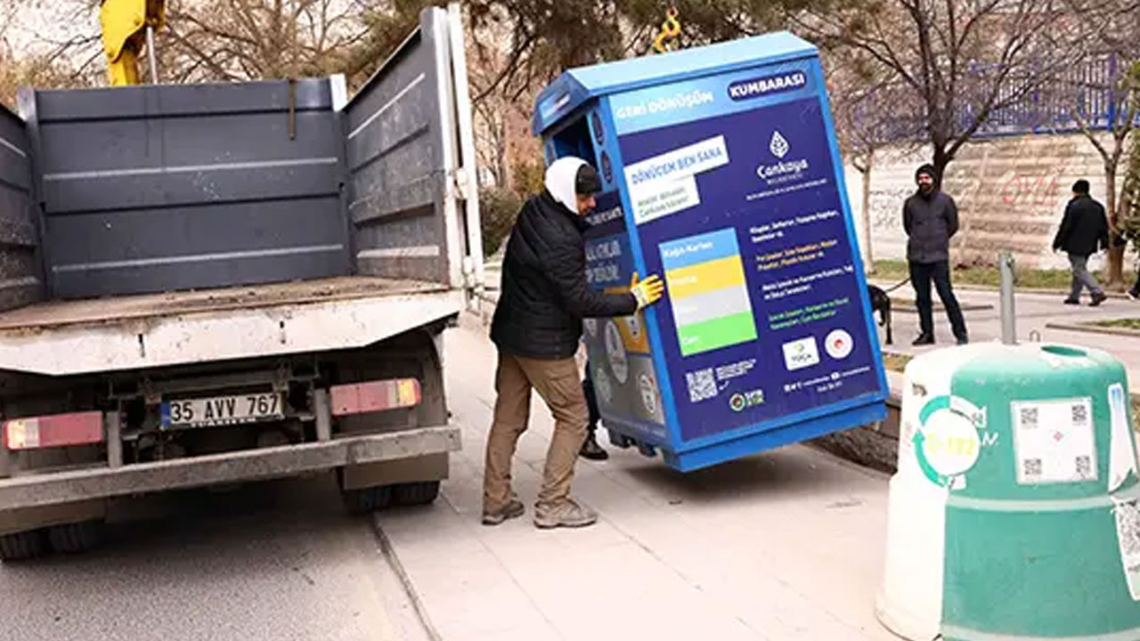 Çankaya Belediyesi "Sıfır atık" yönetim sistemi ile çevreyi koruyor