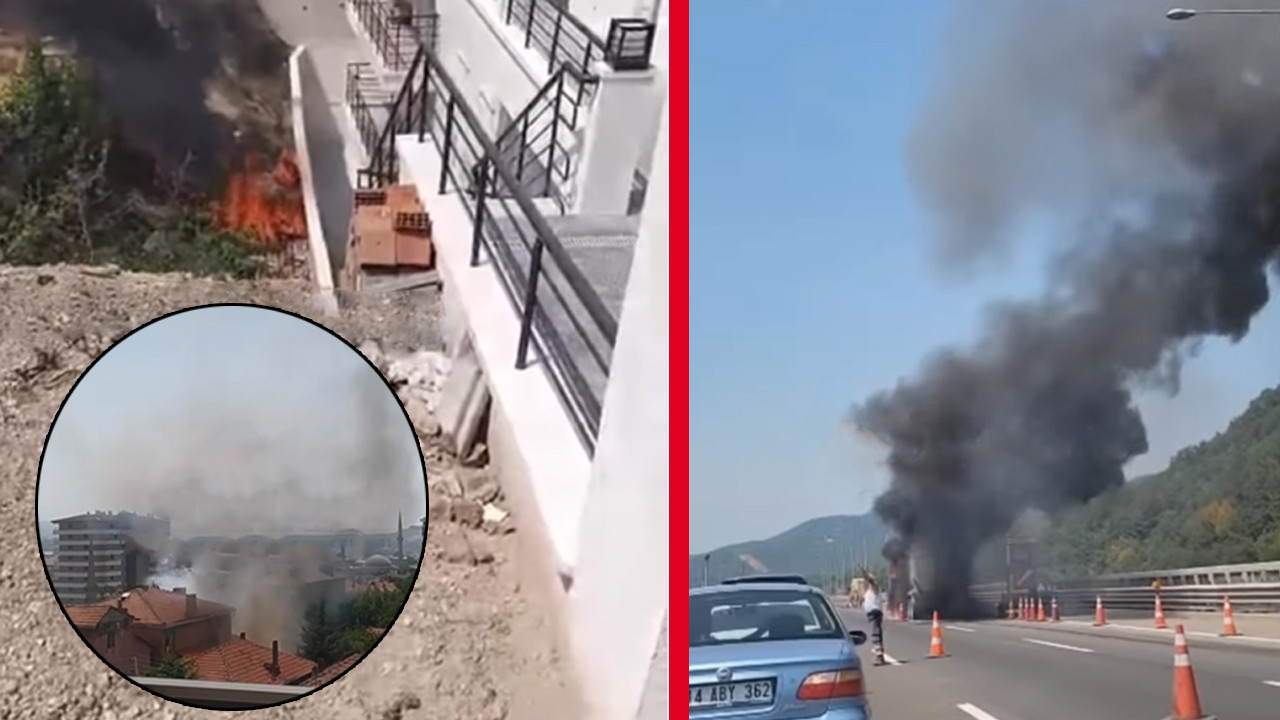 Ankara’da çıkan yangınlara hızlı müdahale