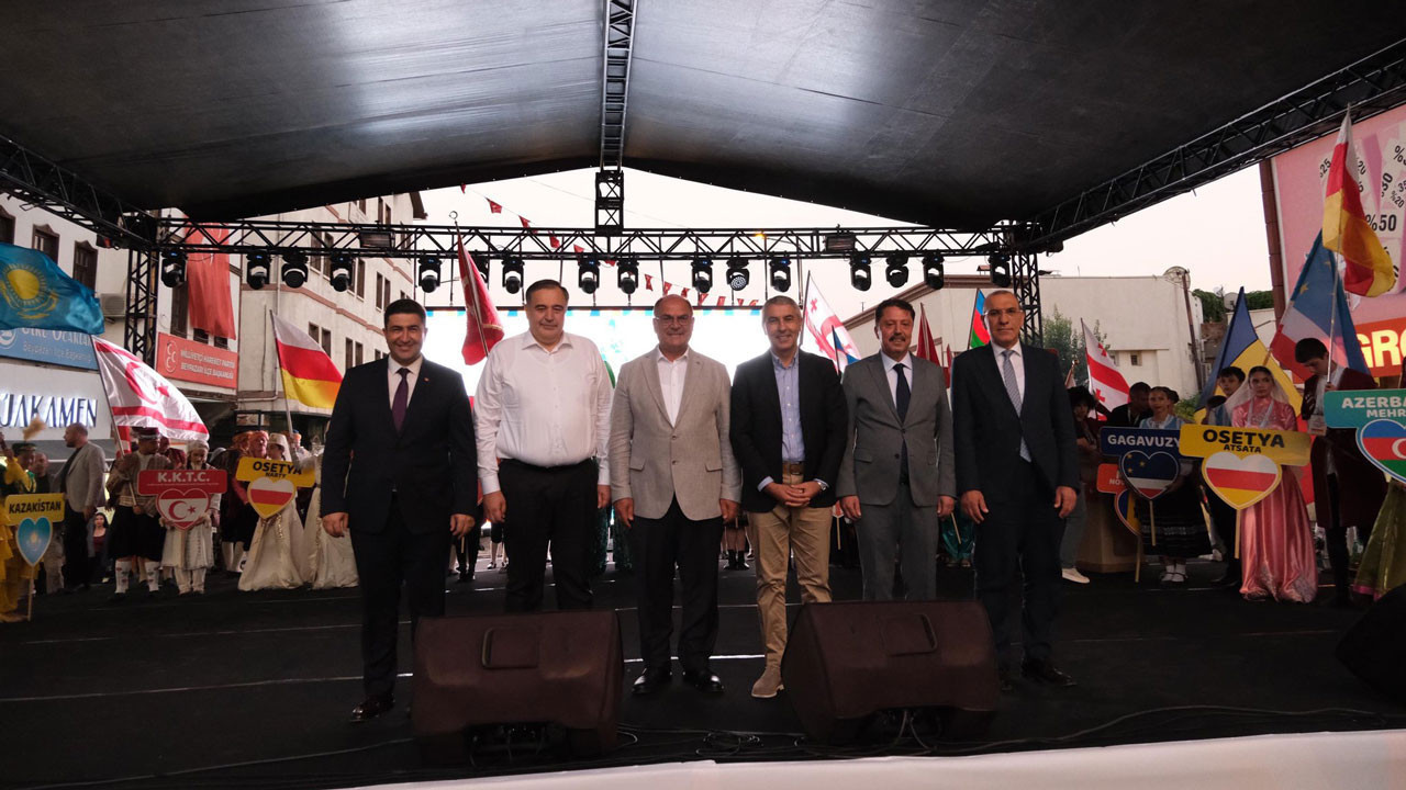 Beypazarı'nda 2. Uluslararası Halk Dansları ve Müzik Festivali coşkuyla başladı