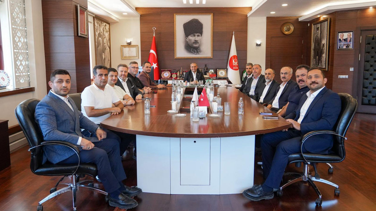 Keçiörengücü’nden Mesut Özarslan’a ziyaret