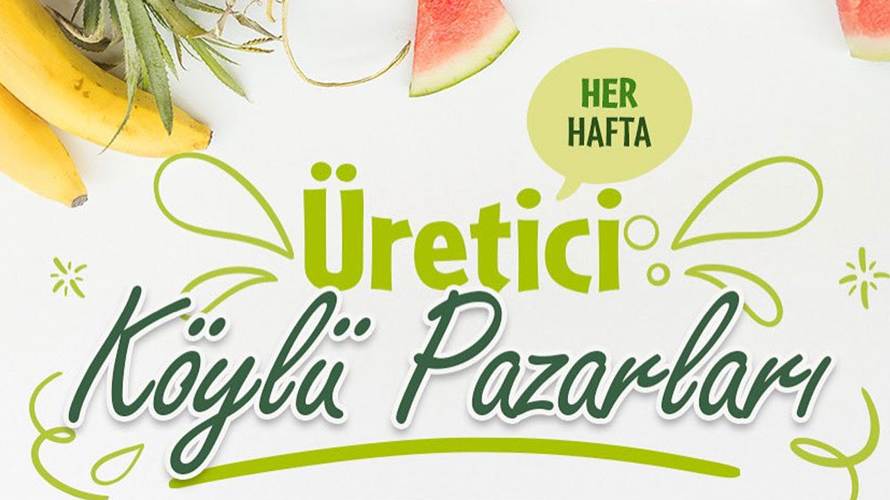 Sincan’da üretici köylü pazarları haftanın beş günü vatandaşla buluşuyor