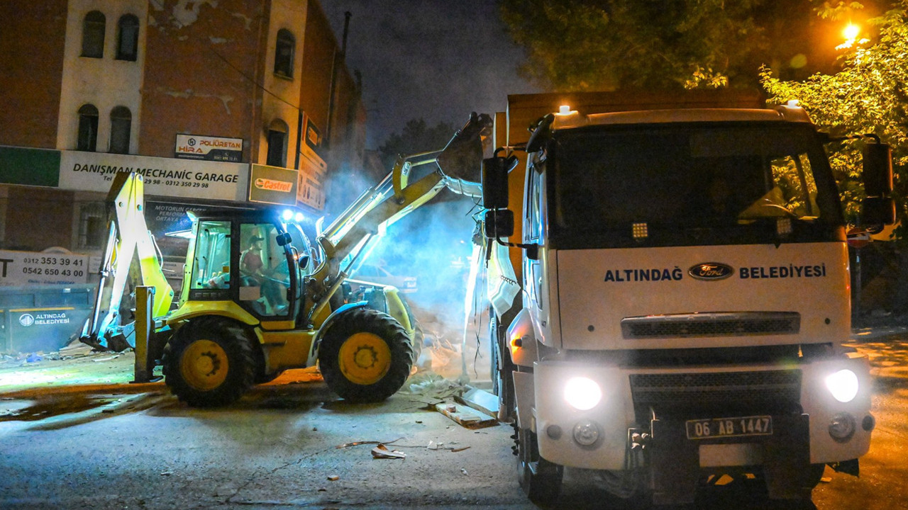Altındağ Belediyesinden Siteler esnafına temizlik çağrısı
