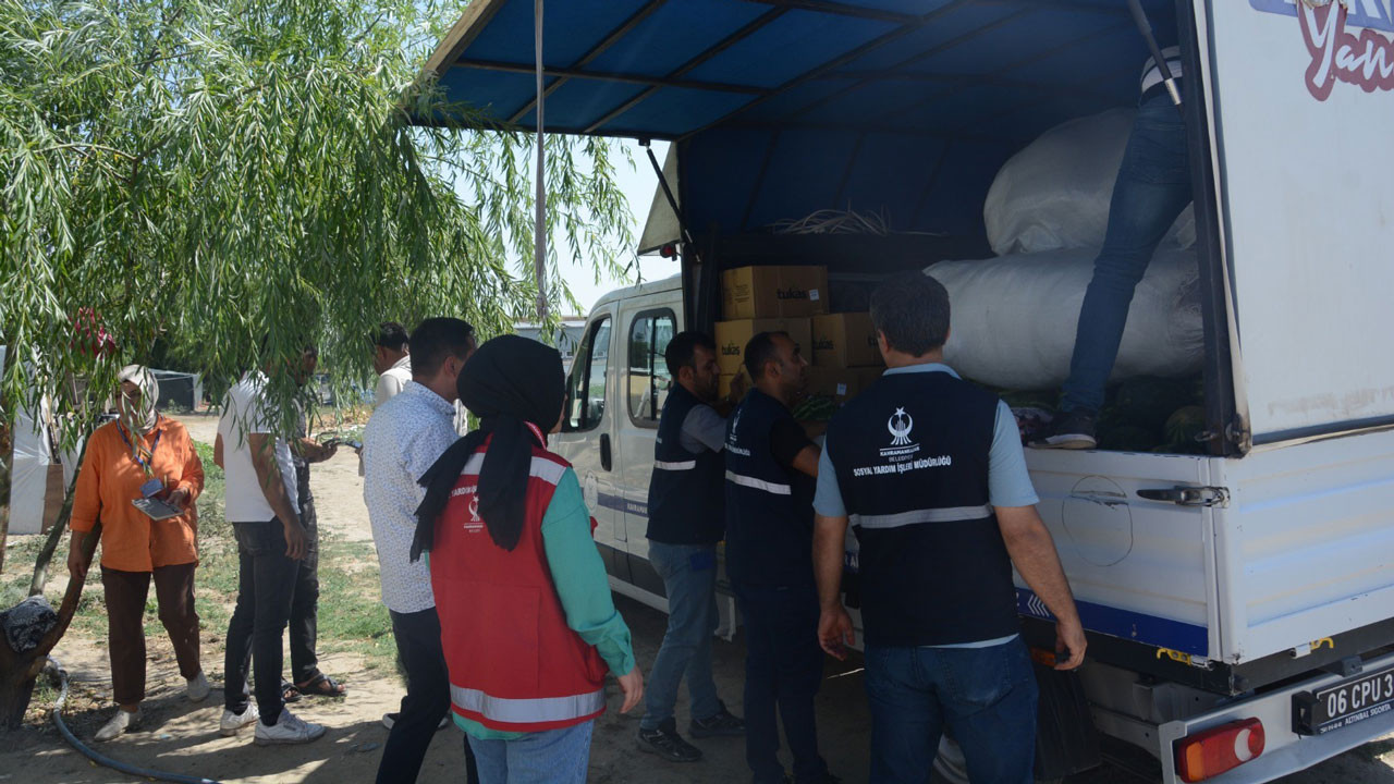 Mevsimlik işçilere Kahramankazan Belediyesinden anlamlı destek