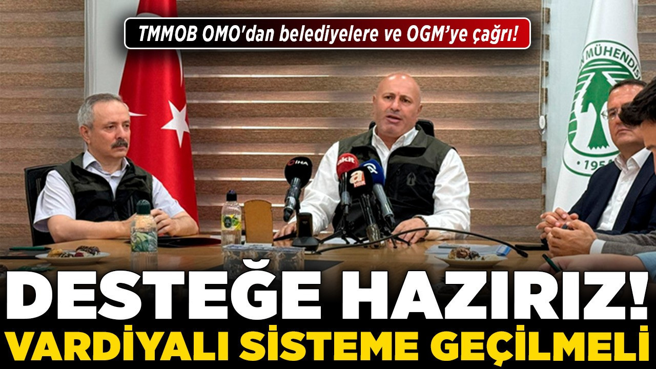 TMMOB OMO'dan belediyelere ve OGM’ye çağrı! Desteğe hazırız! Vardiyalı sisteme geçilmeli!