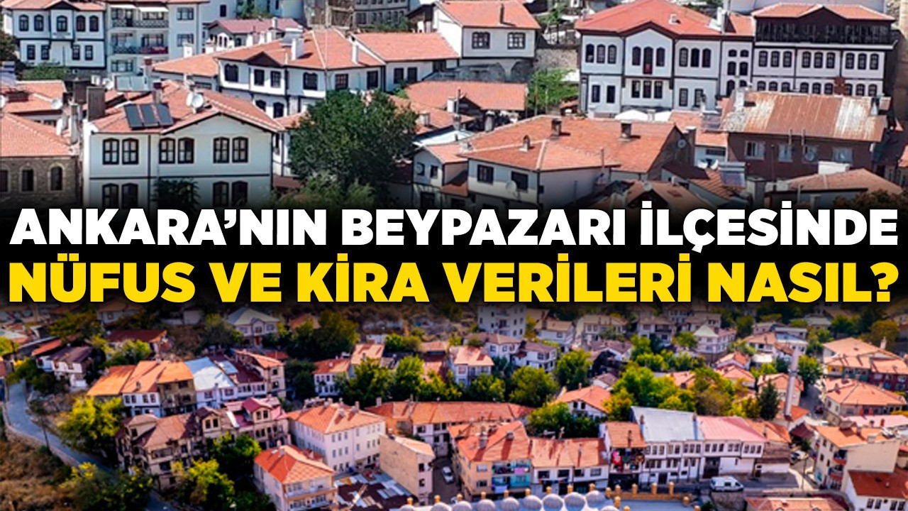 Ankara'nın Beypazarı ilçesinde kira verileri nasıl?