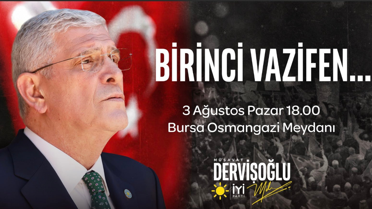 İYİ Parti Bursa'da buluşuyor