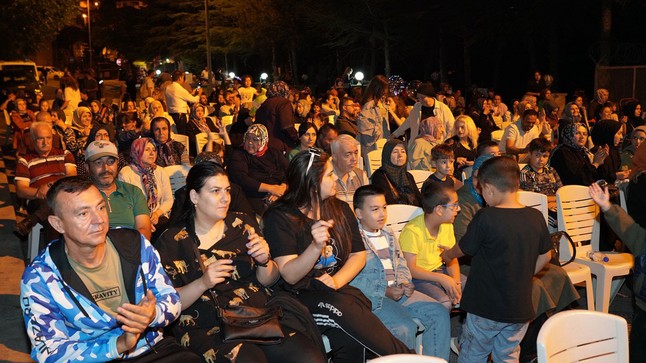 Çamlıdere yaz akşamları etkinlikleri büyük ilgi gördü