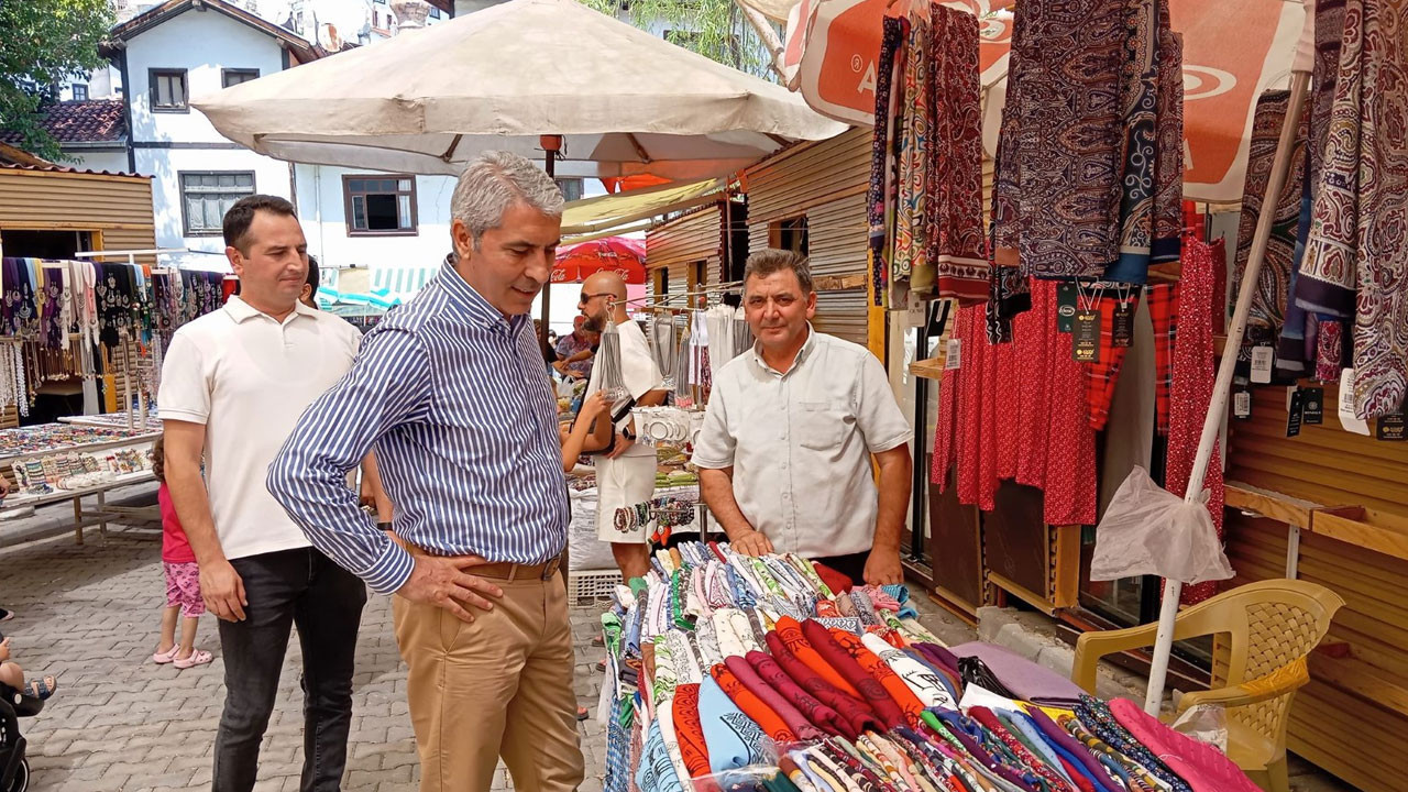 Kaymakam Ünal Coşkun Beypazarı esnafının nabzını tuttu