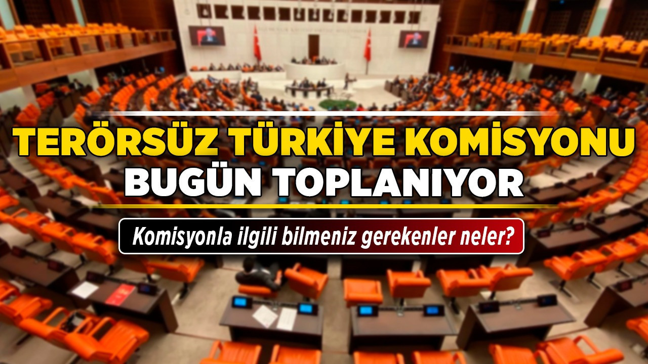 Terörsüz Türkiye Komisyonu bugün toplanıyor! Komisyonla ilgili bilmeniz gerekenler neler?