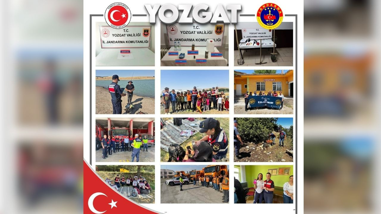 Yozgat’ta asayiş ve eğitim çalışmaları hız kesmiyor