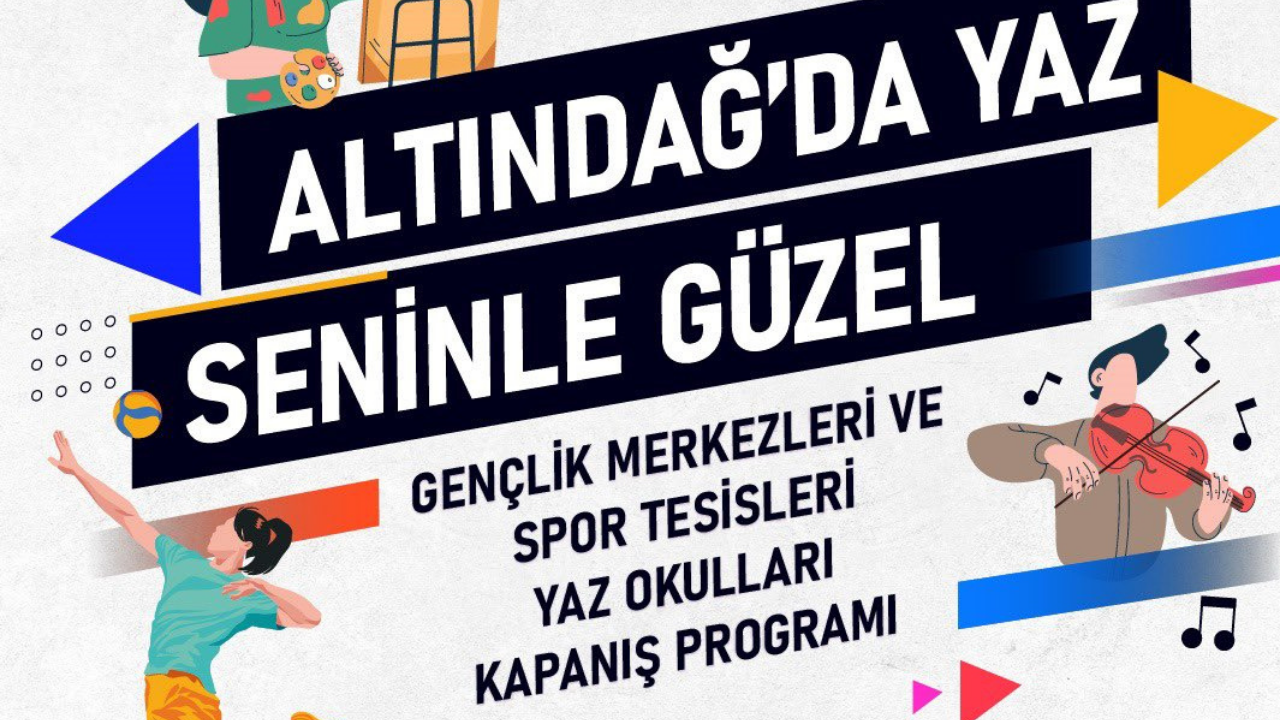 Altındağ’da yaz okullarına coşkulu veda!