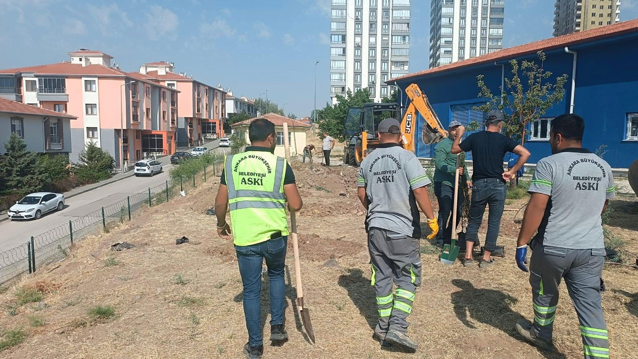 Polatlı’da yeşeren vefa: ASKİ şehit Alperen Özcan için fidan dikti