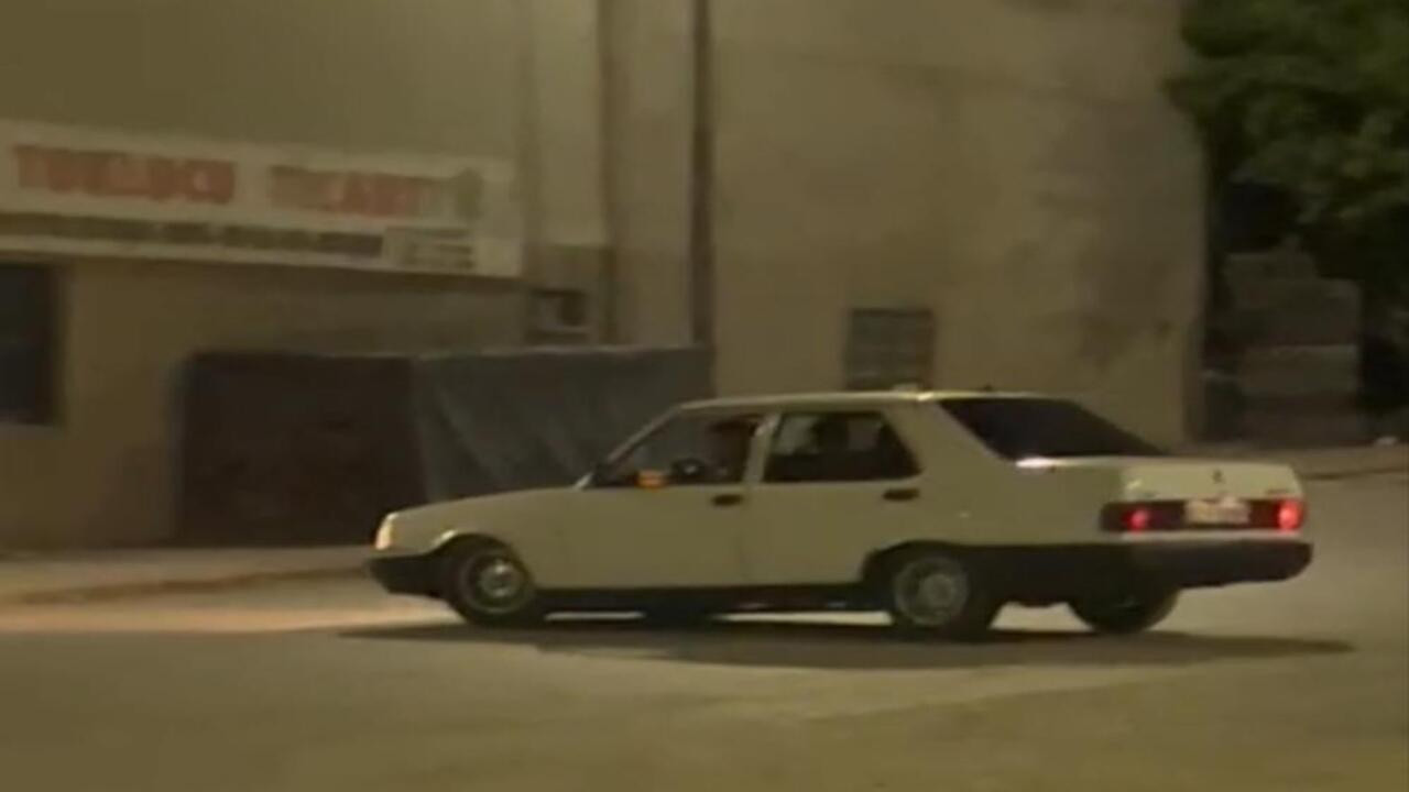 Kırşehir'de drift attı, cüzdanı yandı