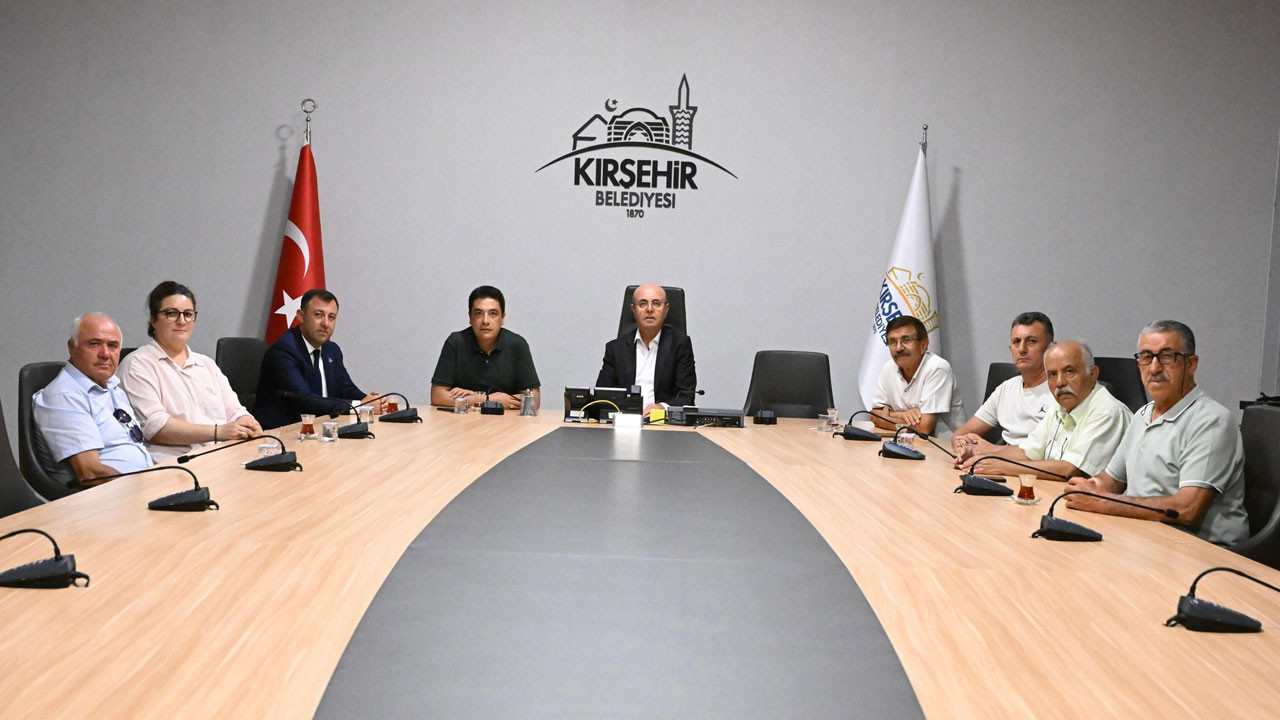 Kırşehir Belediye Başkanı Ekicioğlu 'Altın Madeni Projelerini' görüştü