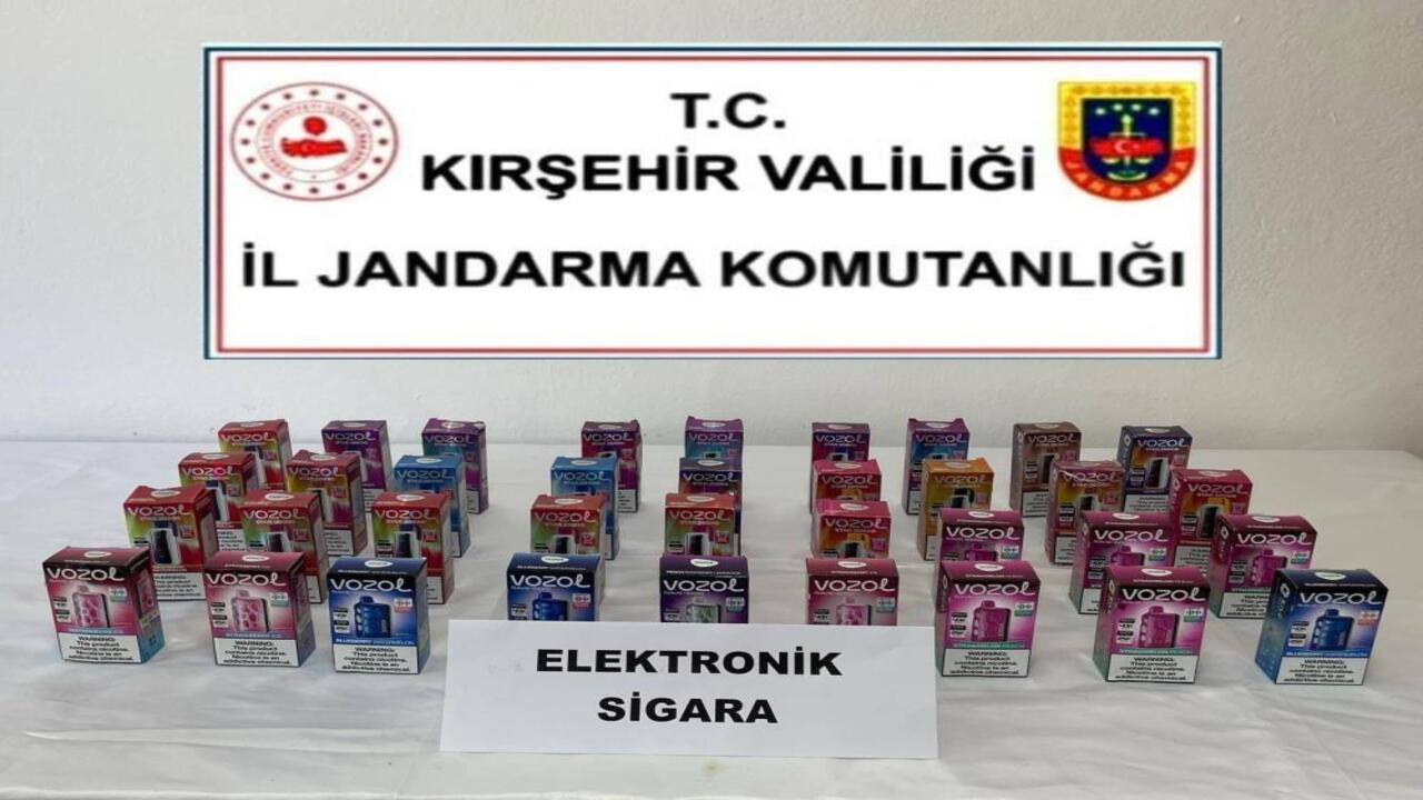 Kırşehir’de kaçak elektronik sigaraya müsamaha yok