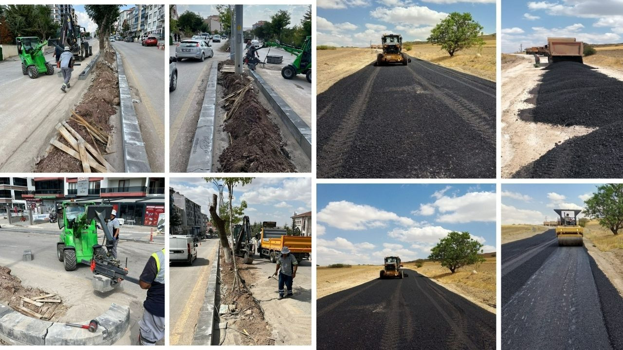 Haymana Belediyesi altyapı ve yenileme çalışmalarını sürdürmeye devam ediyor