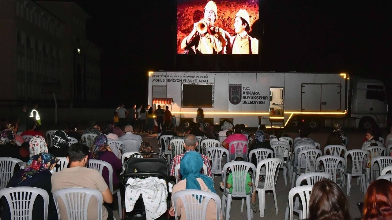 Bala’da açık hava sinemasına tüm hemşehriler davetli