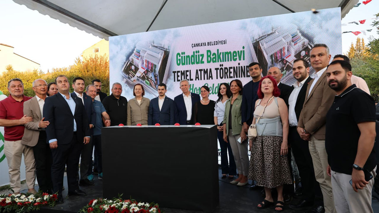 Çankaya’da geleceğe yatırım: Yeni kreş projesi temeli atıldı