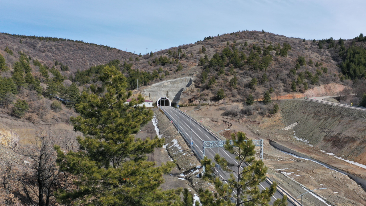 89 milyon TL tasarruf sağlayan tünel: Kızılcahamam-Çerkeş