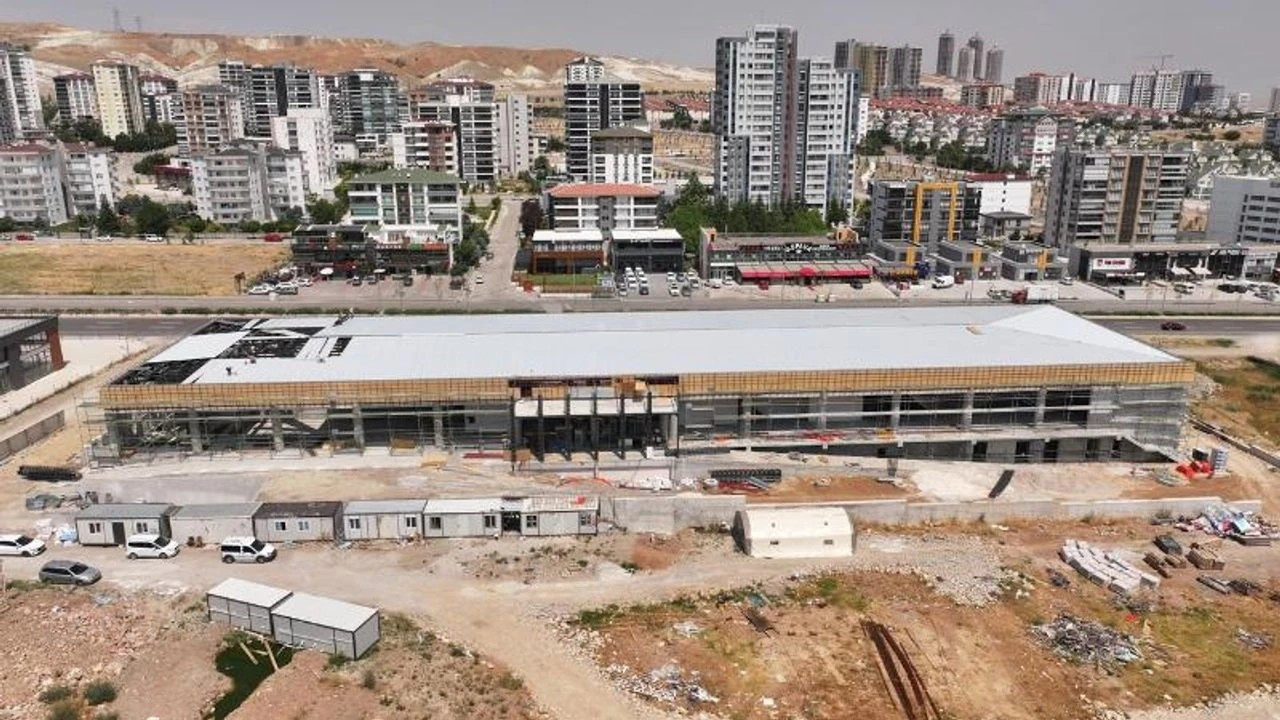 Etimesgut’un modern jimnastik salonu gelecek yıl faaliyete geçecek