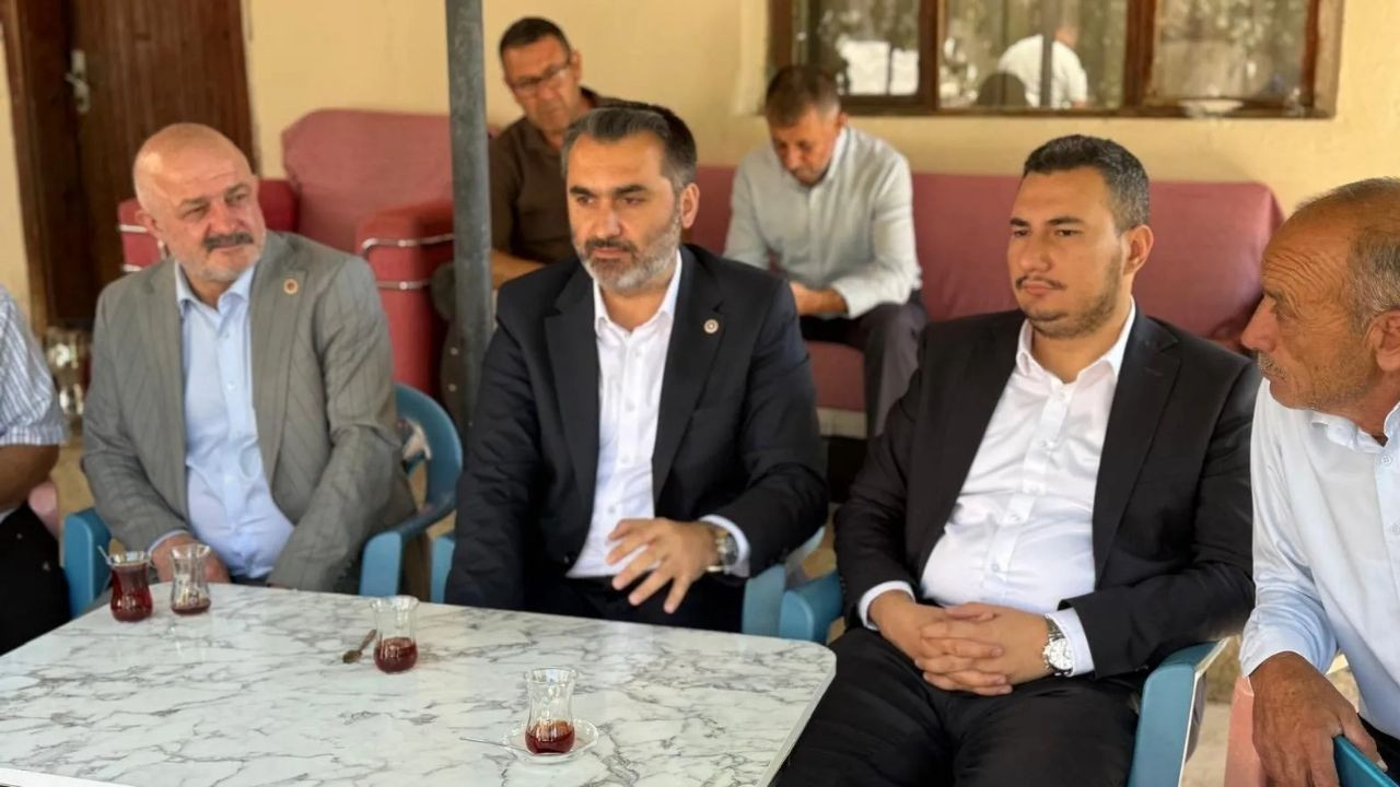 AK Parti Kırıkkale Milletvekili Mustafa Kaplan'dan Karacalı ziyareti