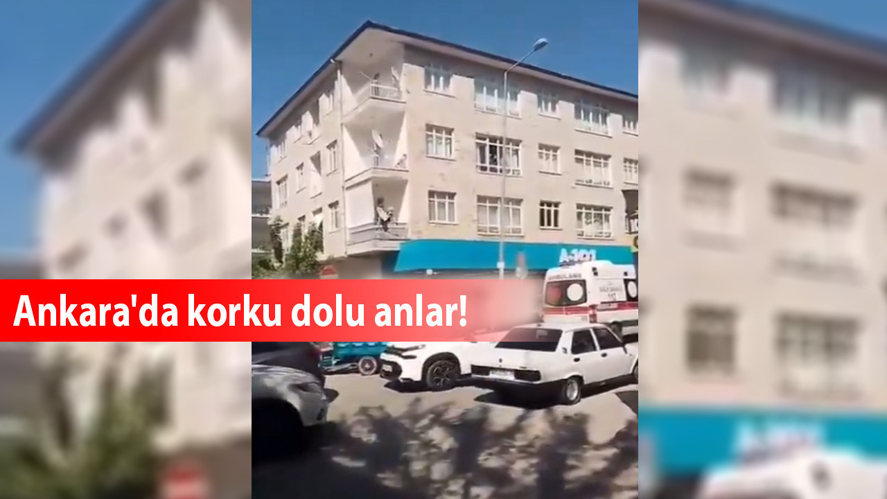 Ankara'da korku dolu anlar! Sağlıkçılara saldırı ve işçilerden yüksek kat protestosu!