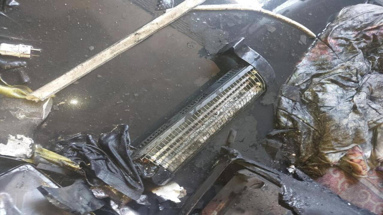 Sorgun’da elektrik sobası şase yaptı faciaya ramak kaldı