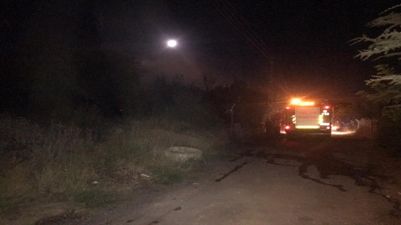 Keçiören'de atıl gecekonduda çıkan yangın büyümeden kontrol altına alındı