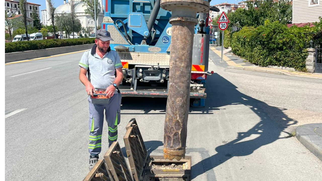 ASKİ’den Sincan’da taşkın tehdidine karşı seferberlik