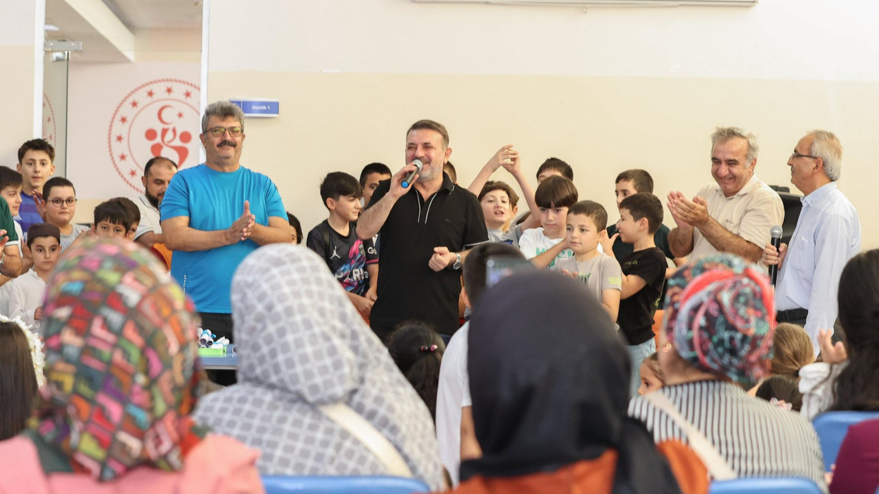 Sincan'da Yaz Kuran Kursu sevinci! Başkan Ercan çocuklarla buluştu