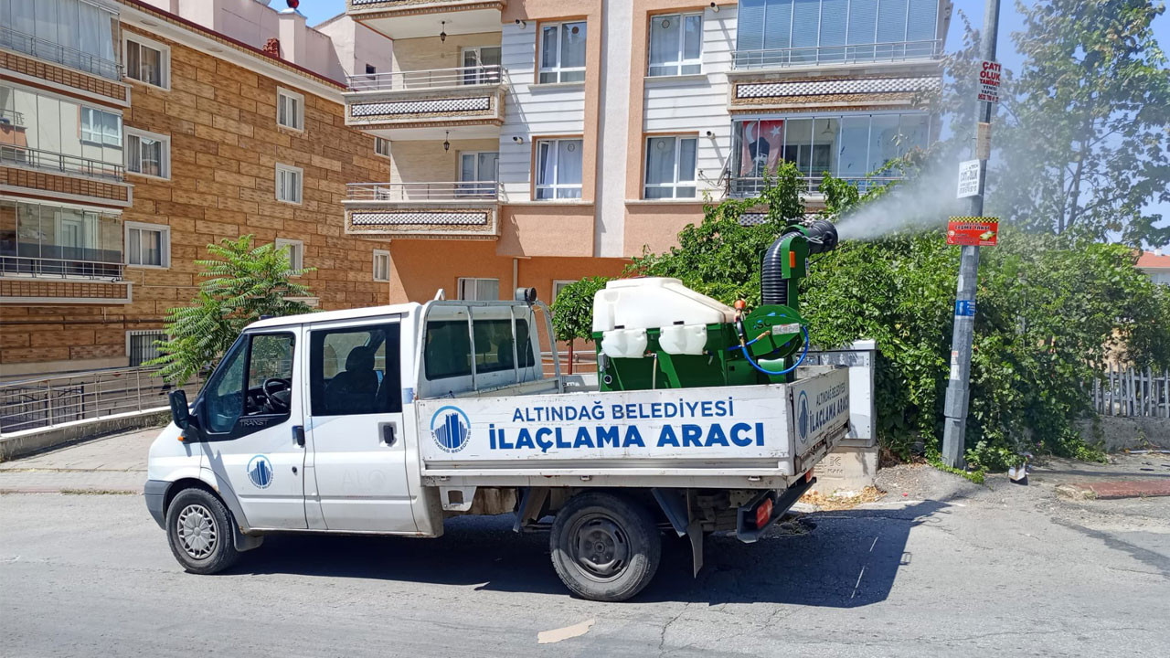 Altındağ’da haşerelere geçit yok