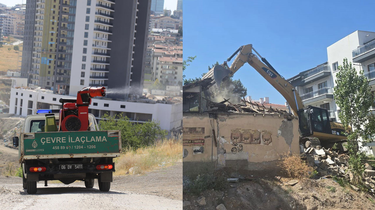 Çankaya Belediyesinden kent sağlığını koruyan iki önemli adım!