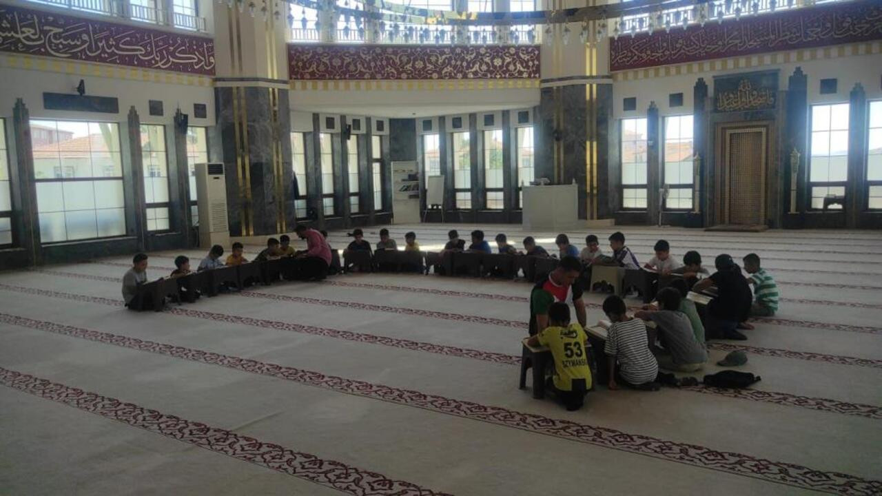 Çekerek Yaz Kur'an Kursu sona erdi 155 öğrenci hem öğrendi hem eğlendi