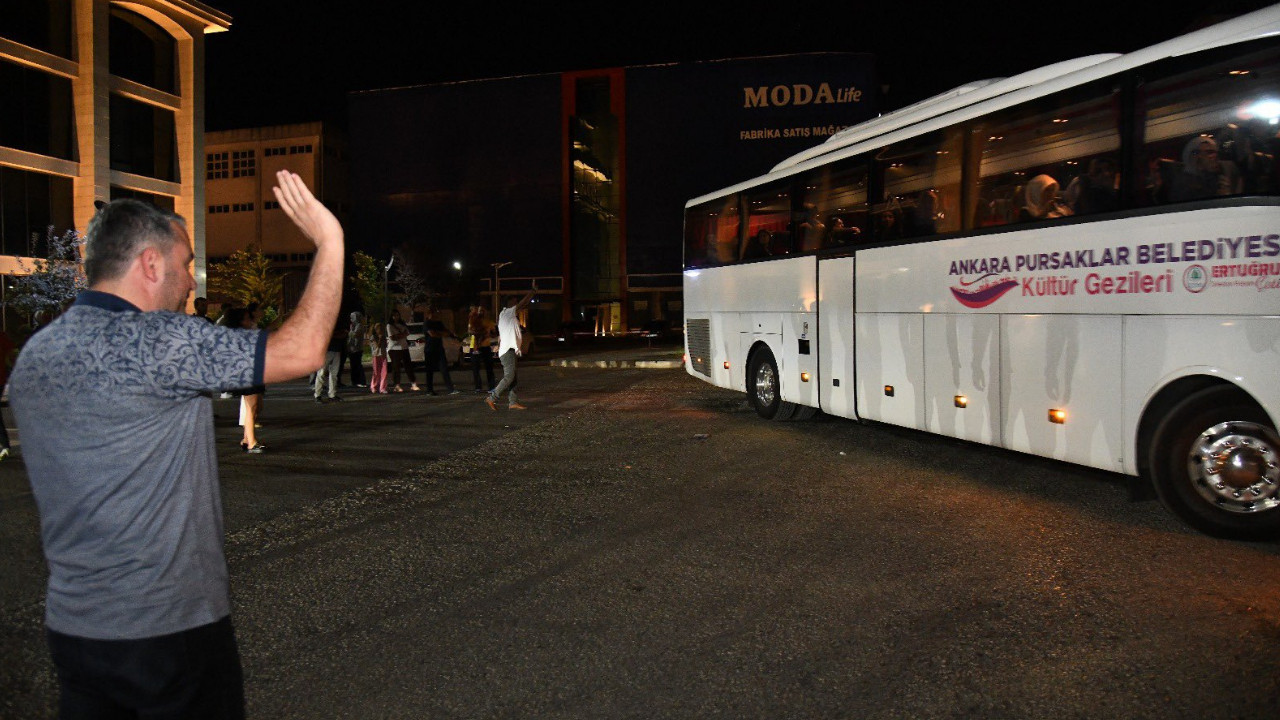 Ev hanımları Pursaklar Belediyesi ile Anadolu turunda