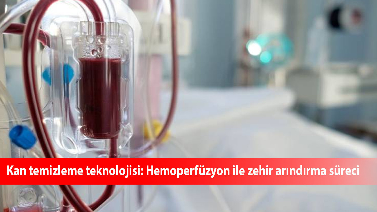 Kan temizleme teknolojisi: Hemoperfüzyon ile zehir arındırma süreci
