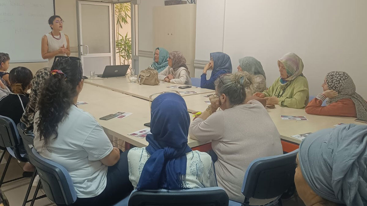 Pursaklar'da şiddetle mücadelede farkındalık semineri