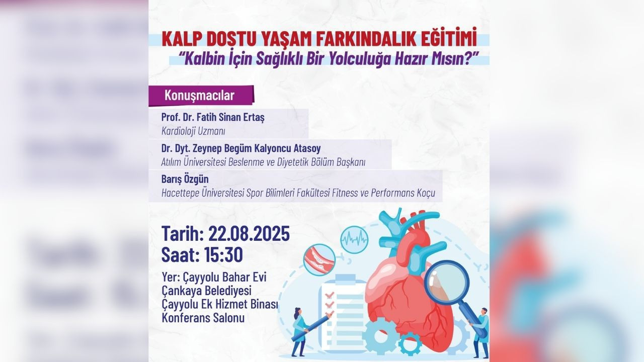 Çankaya Belediyesinden kalp sağlığına destek!