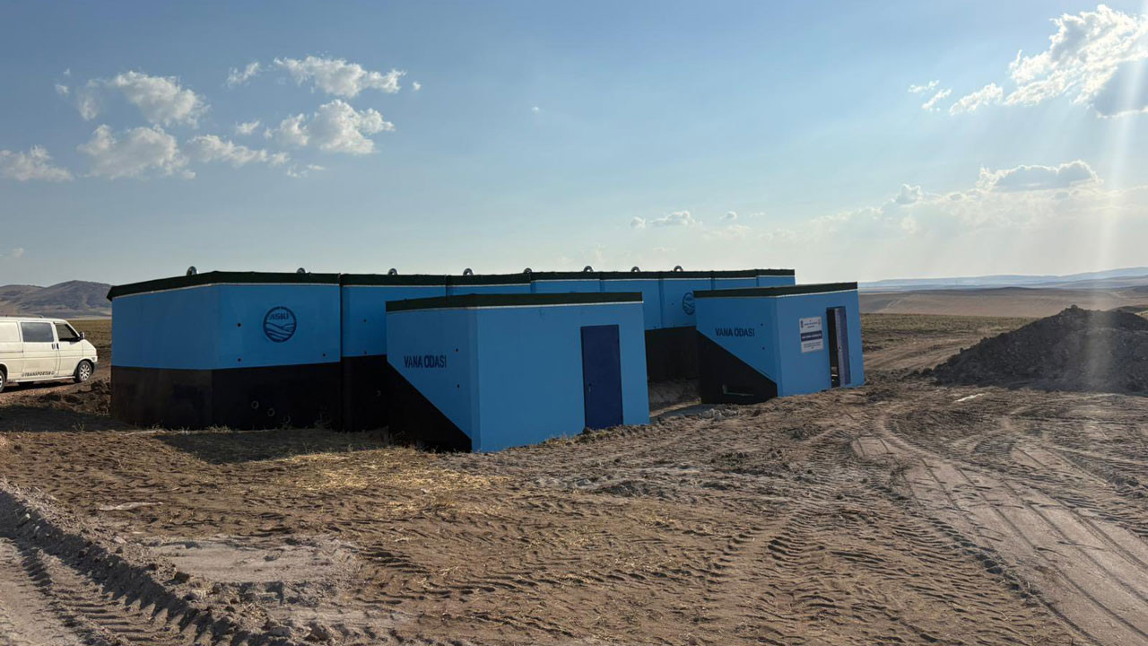 Şereflikoçhisar’da kırsal mahallelerin su sorunu çözülüyor! 4 mahalleye yeni su deposu