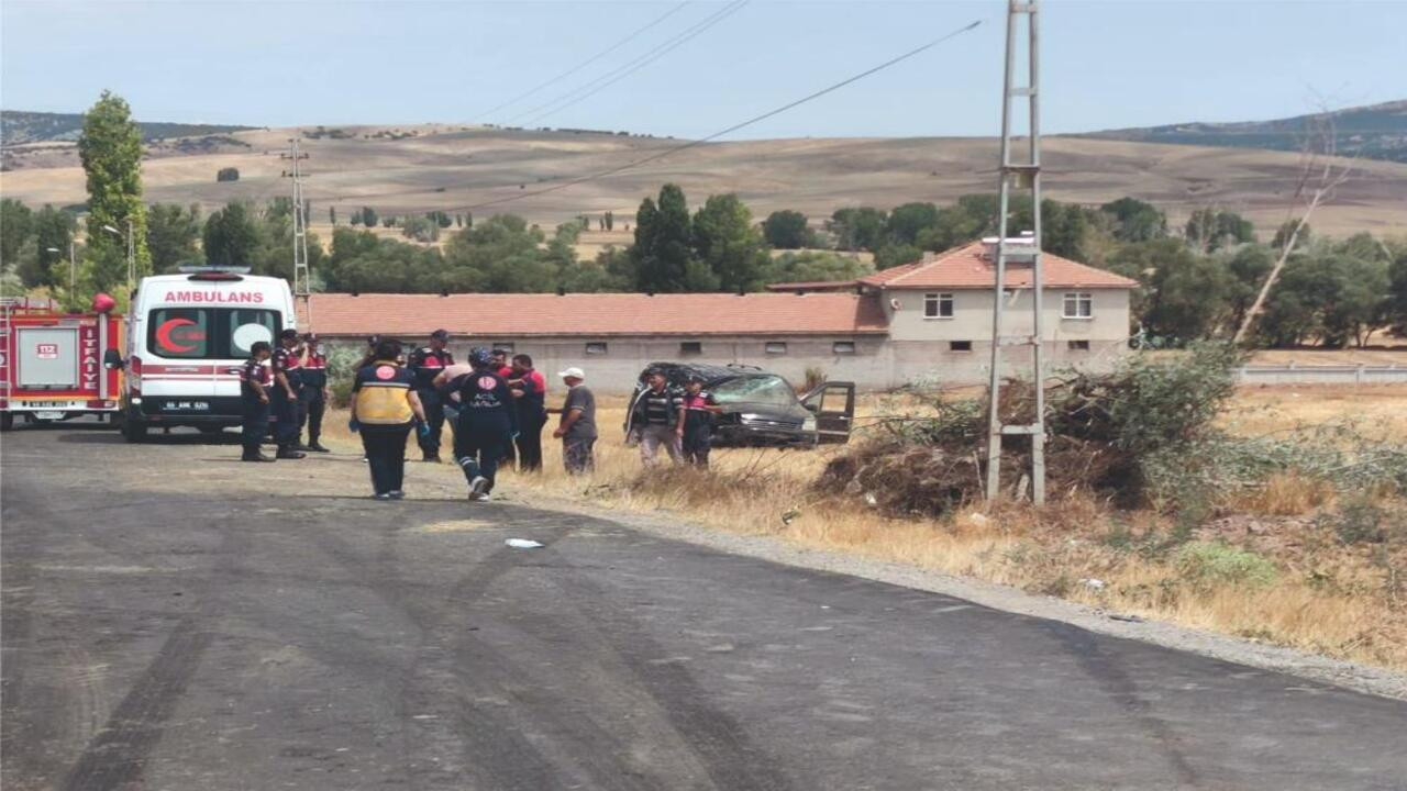 Sorgun’da ölümlü trafik kazası: Yaralının durumu ağır