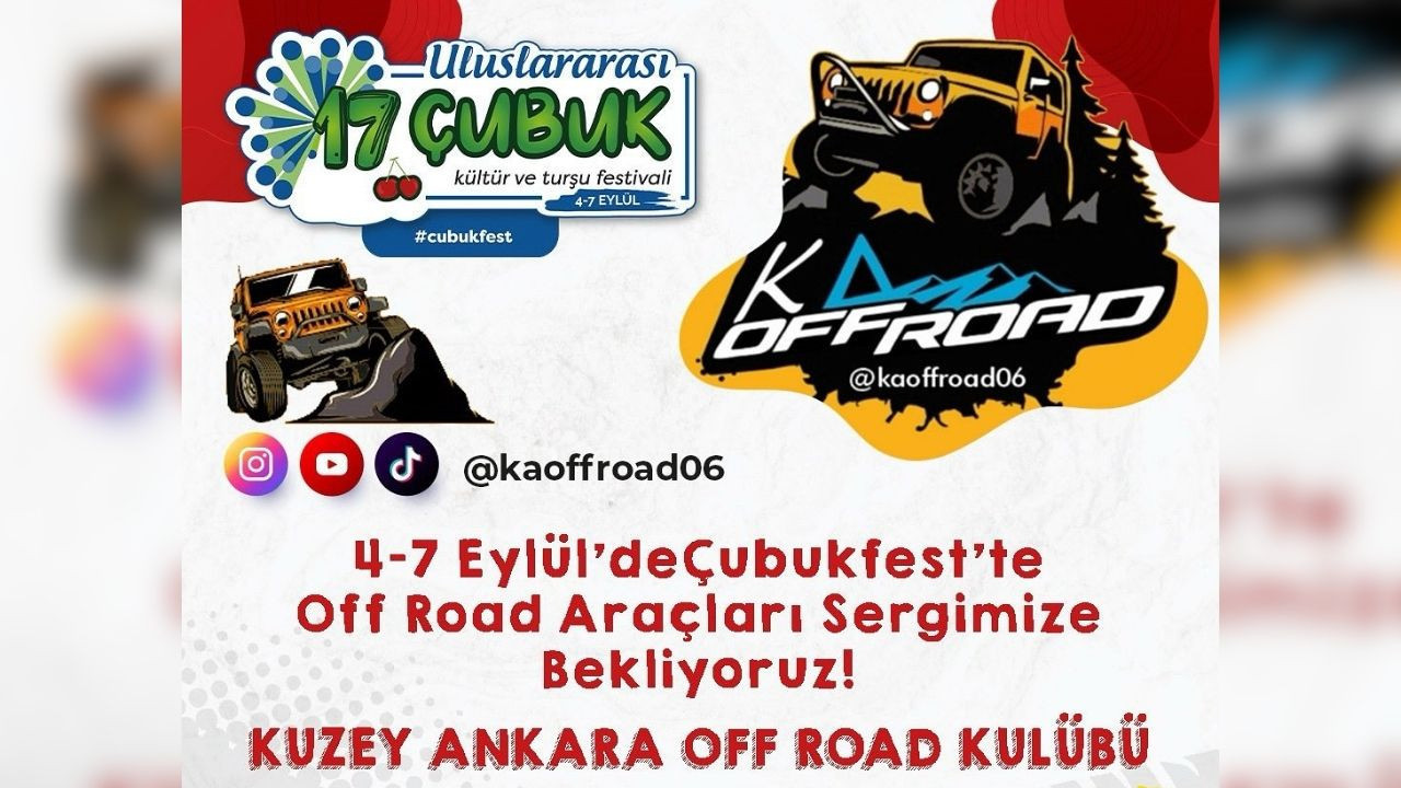 Çubuk Fest’te lezzet ve adrenalin bir arada