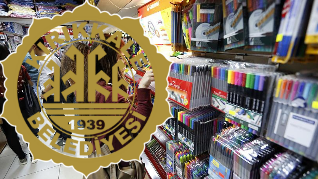 Kırıkkale Belediyesi kırtasiye desteğini başlattı: Bin 500 öğrenciye 1.500 TL destek!