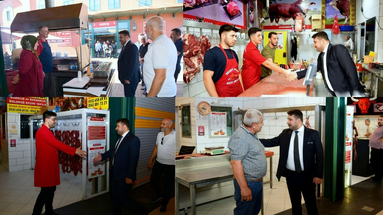 Kahramankazan Belediye Başkanı Selim Çırpanoğlu esnafla buluştu