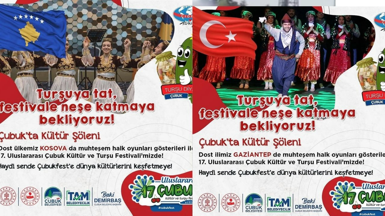 Kosova ve Gaziantep dansları ÇubukFest’te sahne alacak!