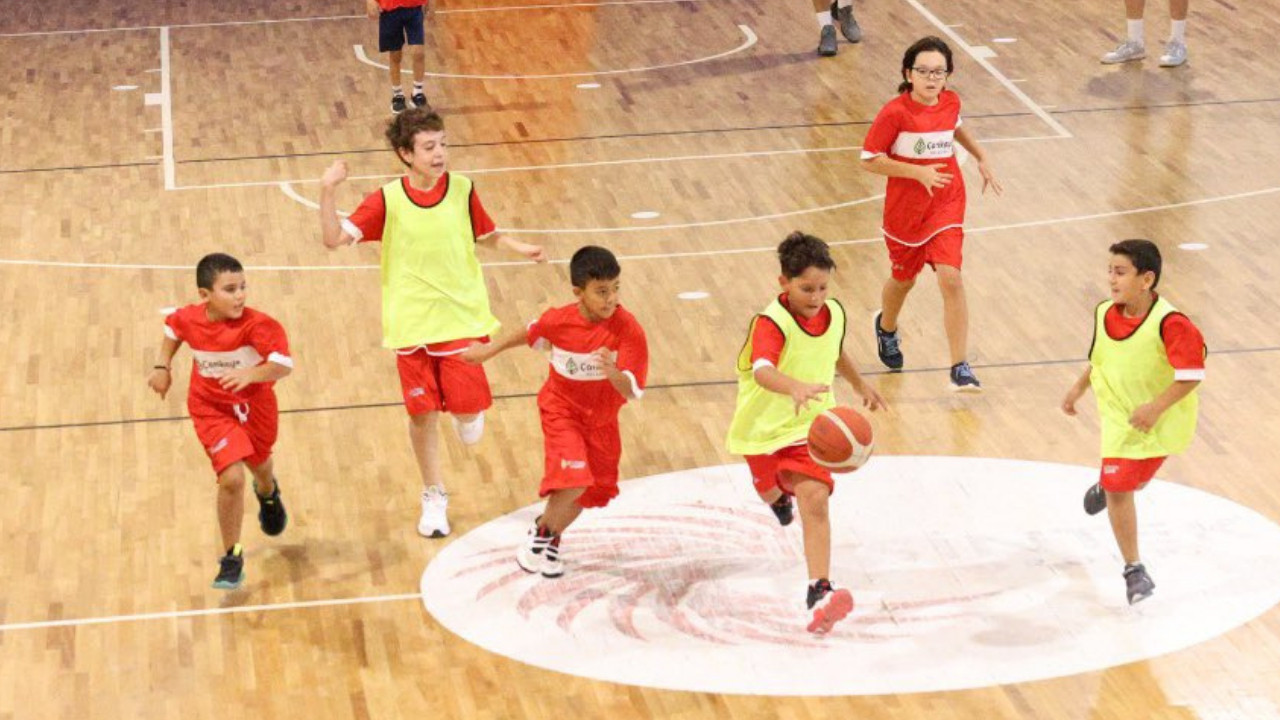 Çankaya’da basketbol coşkusu! Minik sporcular sahada